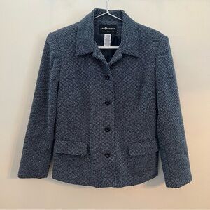 Sag Harbor Women's Blue/Black Jacket Size 6P